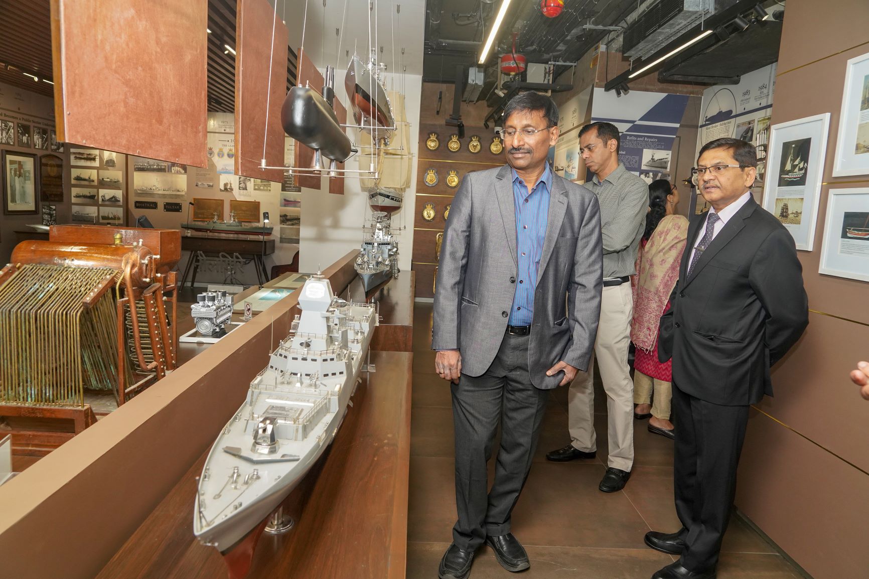 Visit Of Mr. T Natarajan, IAS, Additional Secretary, Defence Production & Mr. Rajeev Prakash, Joint Secretary, Naval Systems - 3rd Dec 2022123 - Image 5